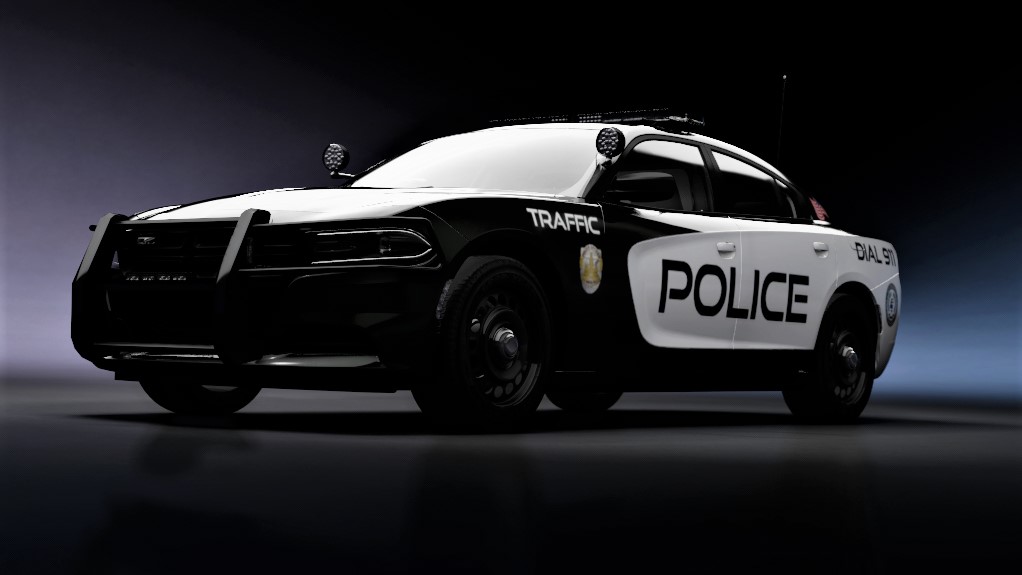 MPW Police Dodge Charger Patrol, skin Patrol