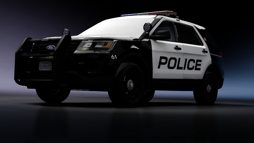 MPW Police Ford Interceptor Utility, skin Patrol