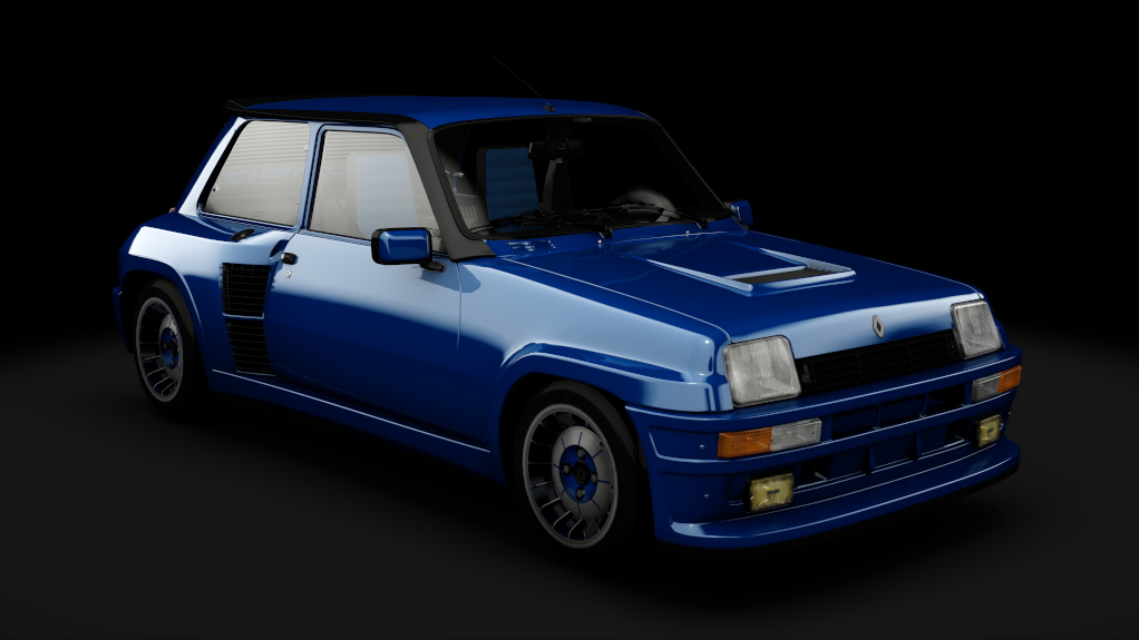 ROC - Renault 5 Turbo R, skin 0_bleu