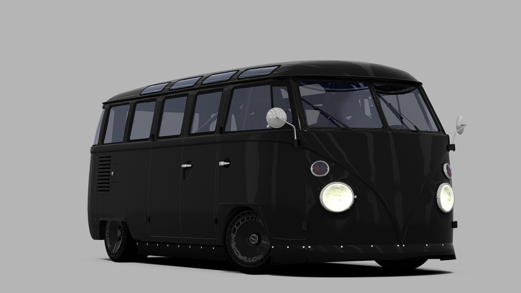 Volkswagen Bus - Porsche swap     TiresArpi, skin darkness