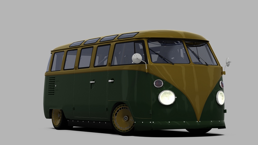 Volkswagen Bus - Porsche swap     TiresArpi, skin generated