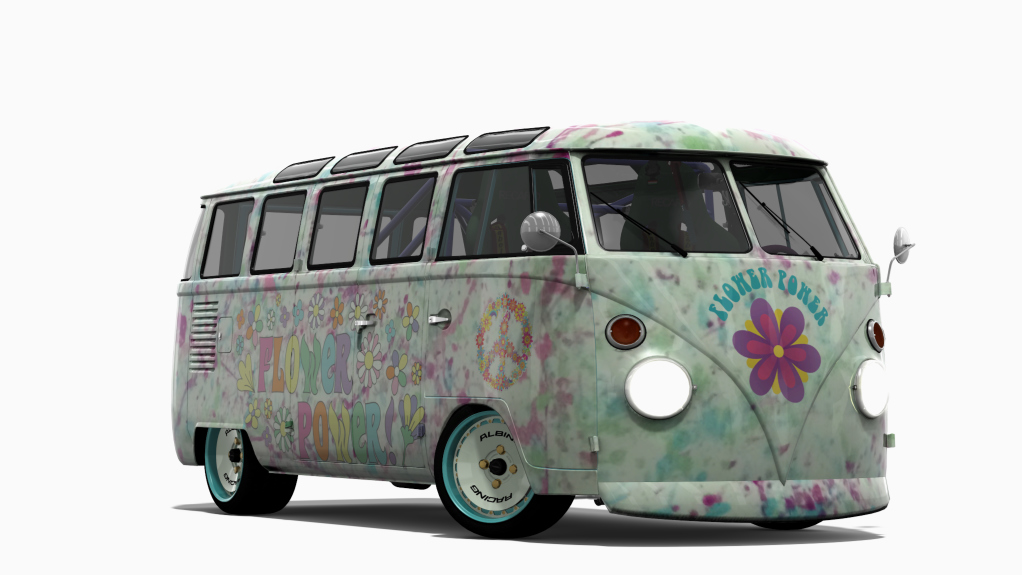 Volkswagen Drift  Bus  -   Hayabusa swap     TiresArpi, skin flower_power