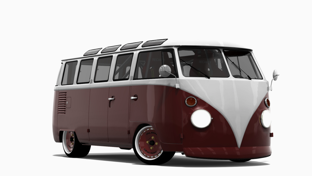 Volkswagen Drift  Bus  -   Hayabusa swap     TiresArpi, skin red_white